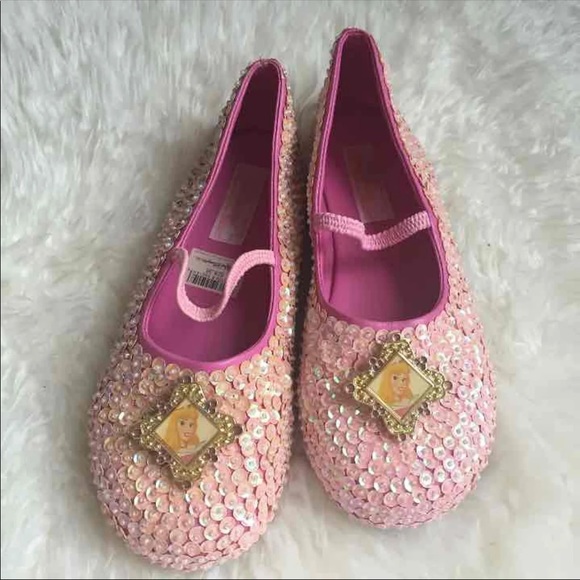 Disney princess aurora pink sequin big girls 2-3 - Picture 2 of 4